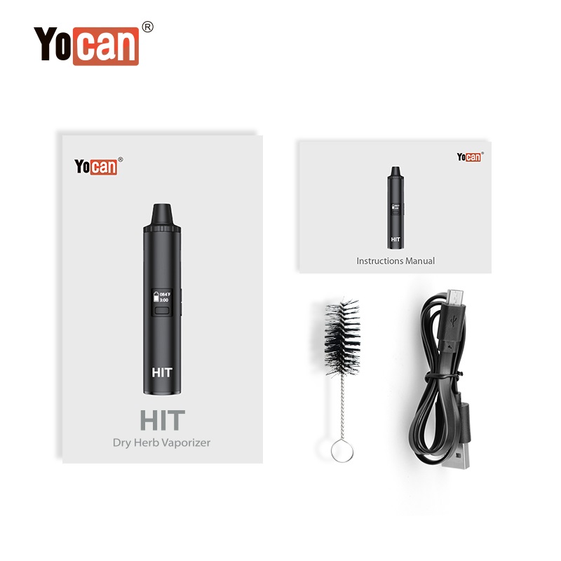 Original Yocan Hit Dry Herb Va - Vaping Area recension och pris