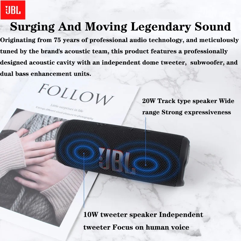 JBL Flip 6 IP67 Waterproof Wir - Jbl Speaker Flip 6 recension och pris