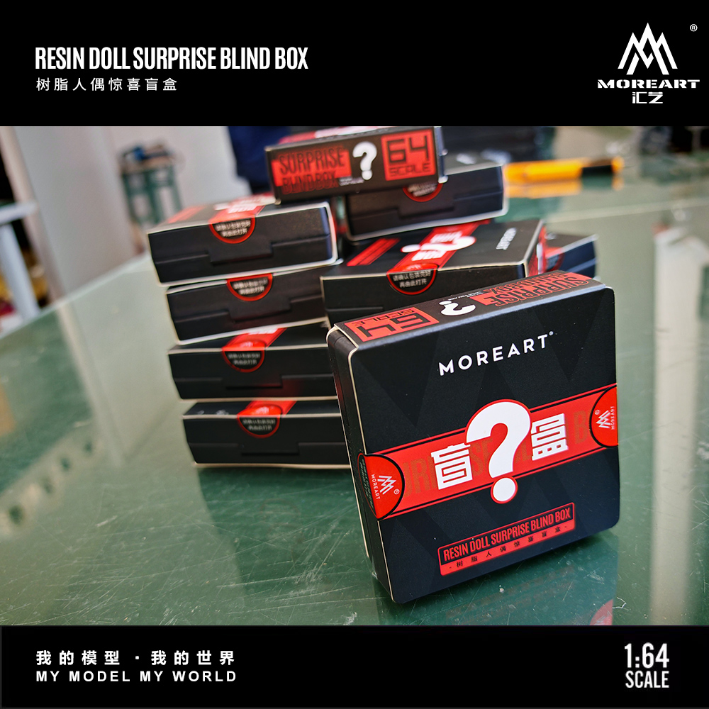 More Art 1:64  Handmade Resin  - Battery Case Storage recension och pris