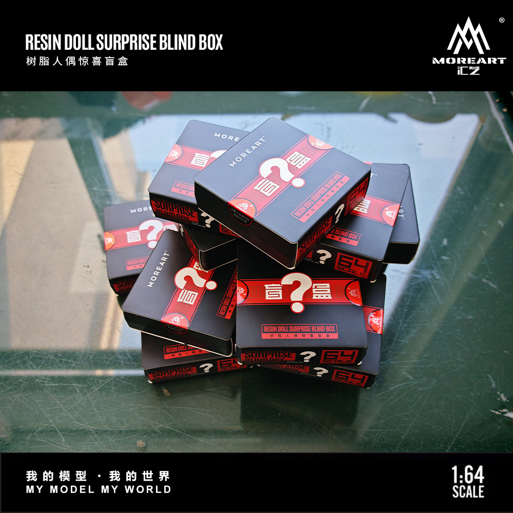 More Art 1:64  Handmade Resin  - Battery Case Storage recension och pris