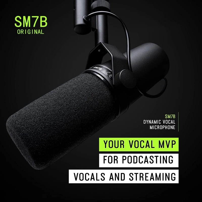 Shure SM7B Microphone Sm7b Dyn - Shure Mic Sm7B recension och pris