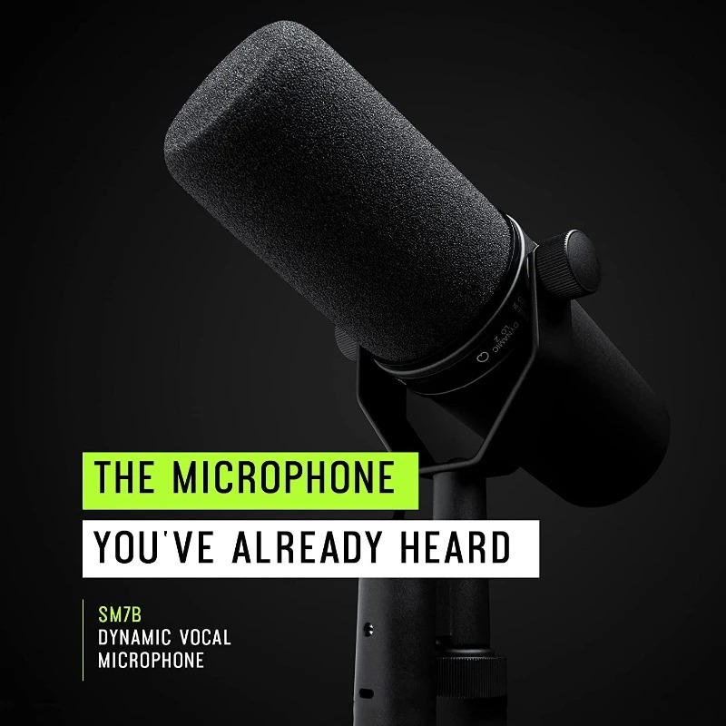 Shure SM7B Microphone Sm7b Dyn - Shure Mic Sm7B recension och pris