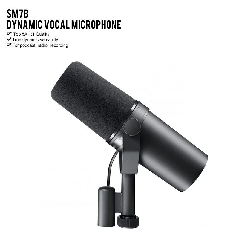 Shure SM7B Microphone Sm7b Dyn - Shure Mic Sm7B recension och pris