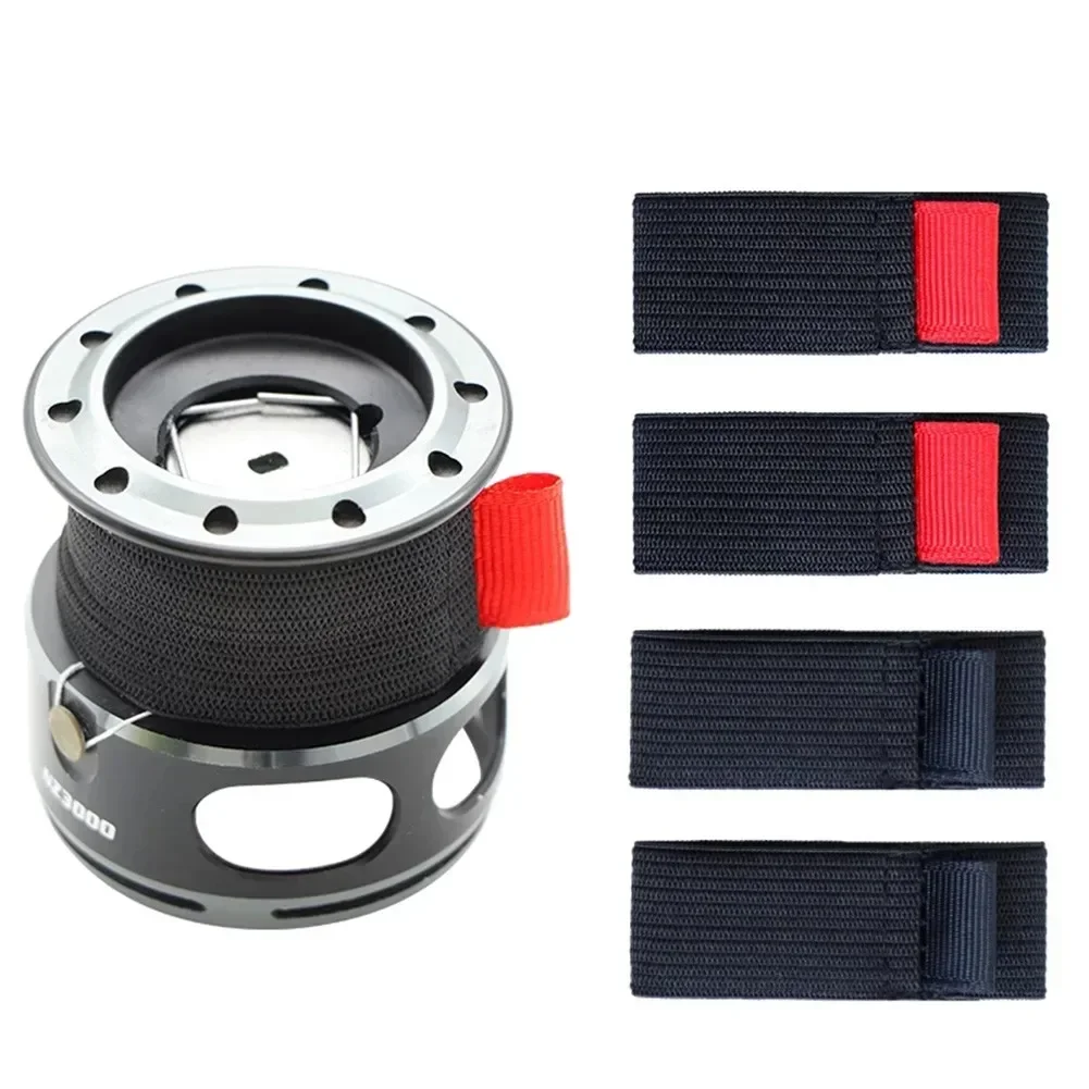 4pcs Elastic Fishing Spool Bel - Mesh Coil Strip recension och pris