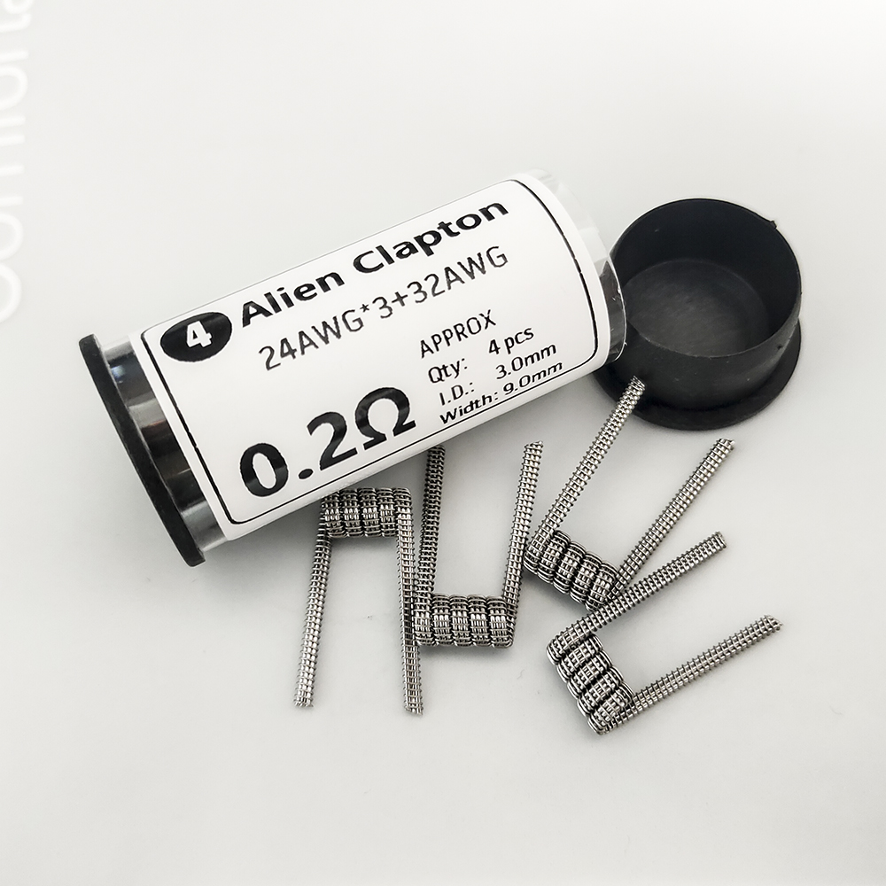 4pcs Premade Resistance Wire A - Coil Building Kit recension och pris