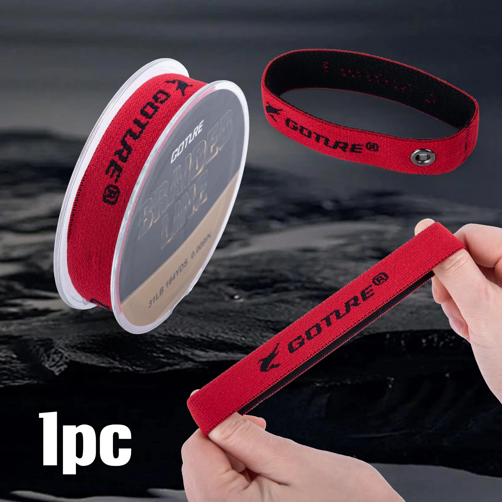 Goture 1 Pcs Pro Fishing Line  - Mesh Coil Strip recension och pris