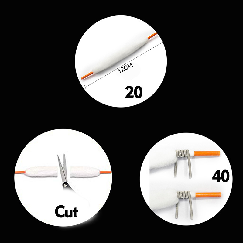 20 Pieces  Bag Diy E Cigarette - Vaping Goods recension och pris