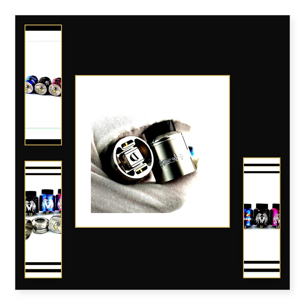 Wolfcoolvape Reckoning RDA 25m - Vape Coil Replacement recension och pris
