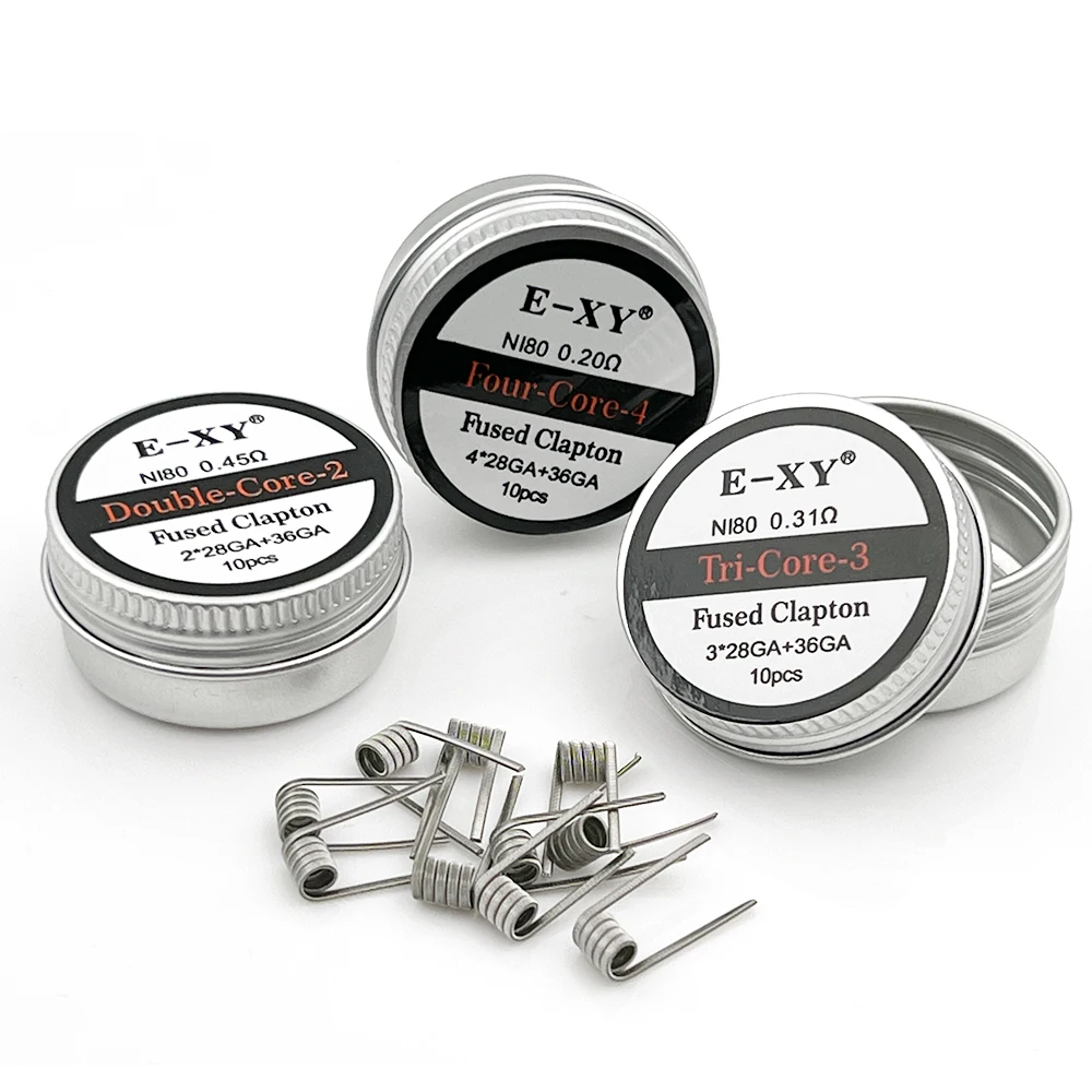 10pcs/box Ni80 Prebuilt Coil 2 - Vape Accessory recension och pris