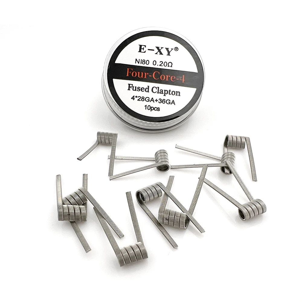 10pcs/box Ni80 Prebuilt Coil 2 - Vape Accessory recension och pris