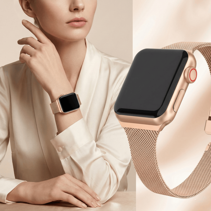 Milanese Loop for Apple Watch  - Mesh Coil Strip recension och pris