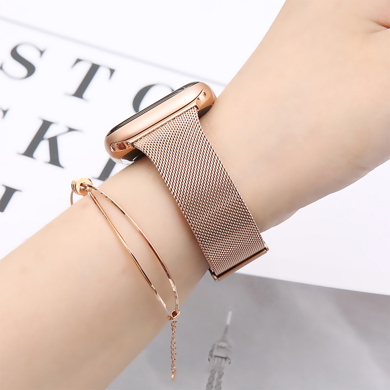 Milanese Loop for Apple Watch  - Mesh Coil Strip recension och pris