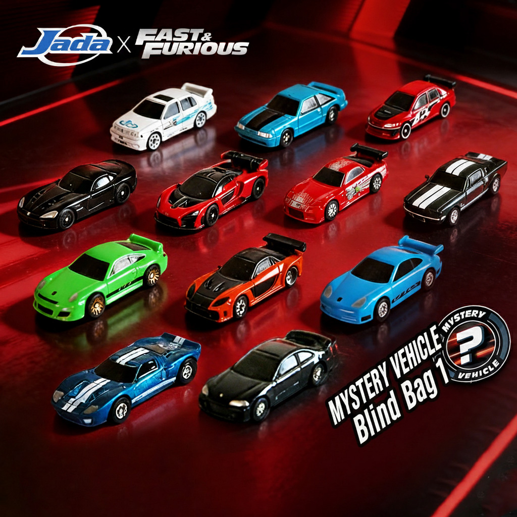 JADA W2 Fast & Furious 1:128 D - Battery Case Storage recension och pris