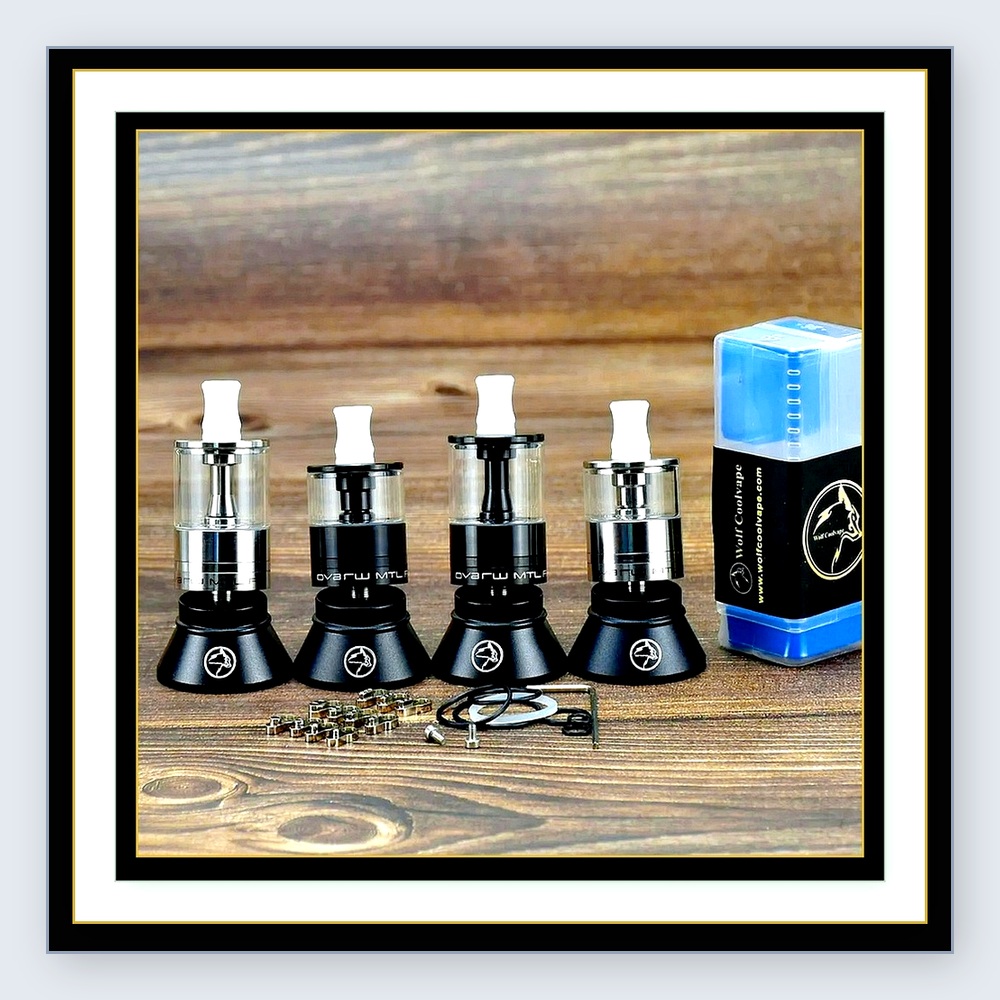 Dvarw MTL FL RTA 24mm Rebuilda - Vape Coil Replacement recension och pris