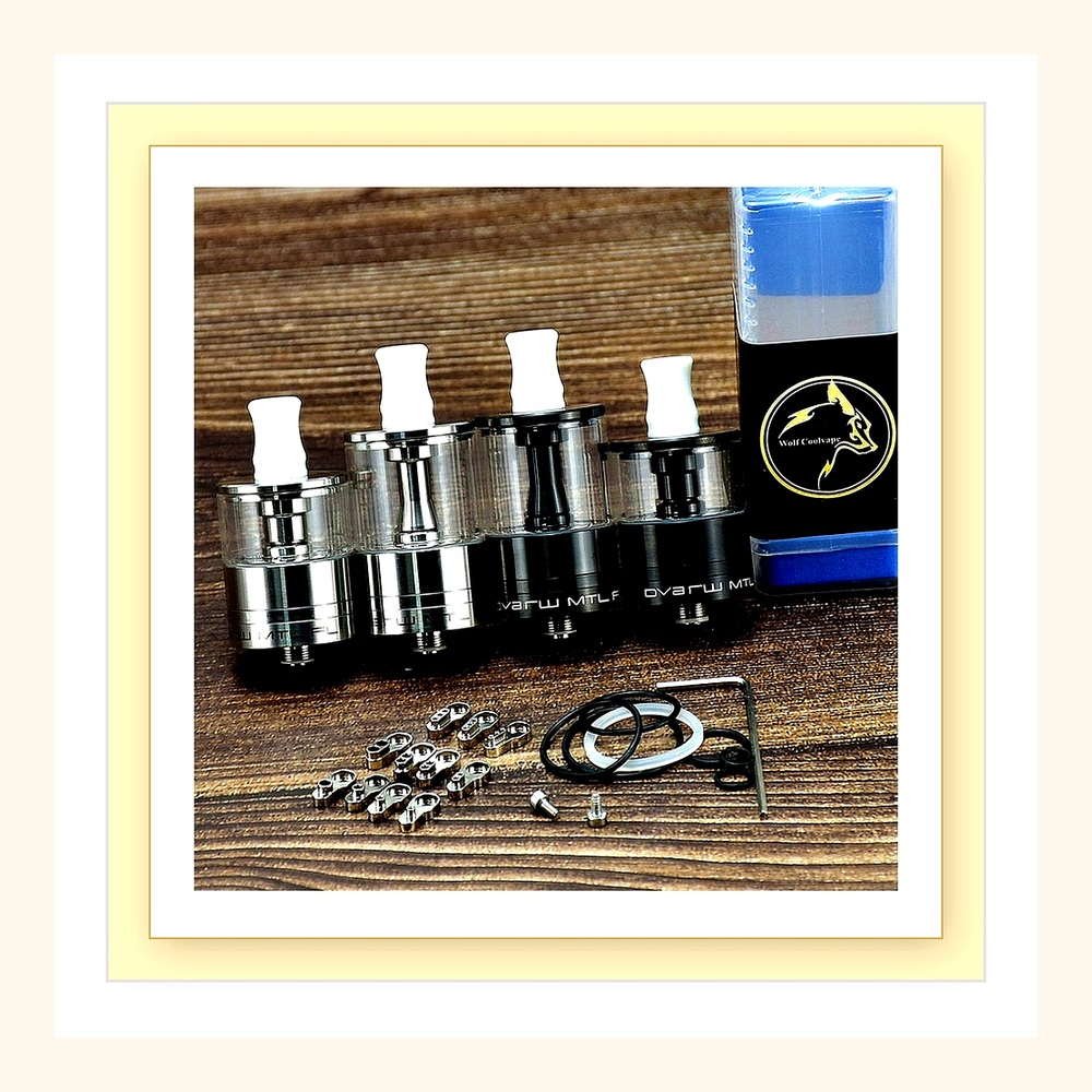 Dvarw MTL FL RTA 24mm Rebuilda - Vape Coil Replacement recension och pris