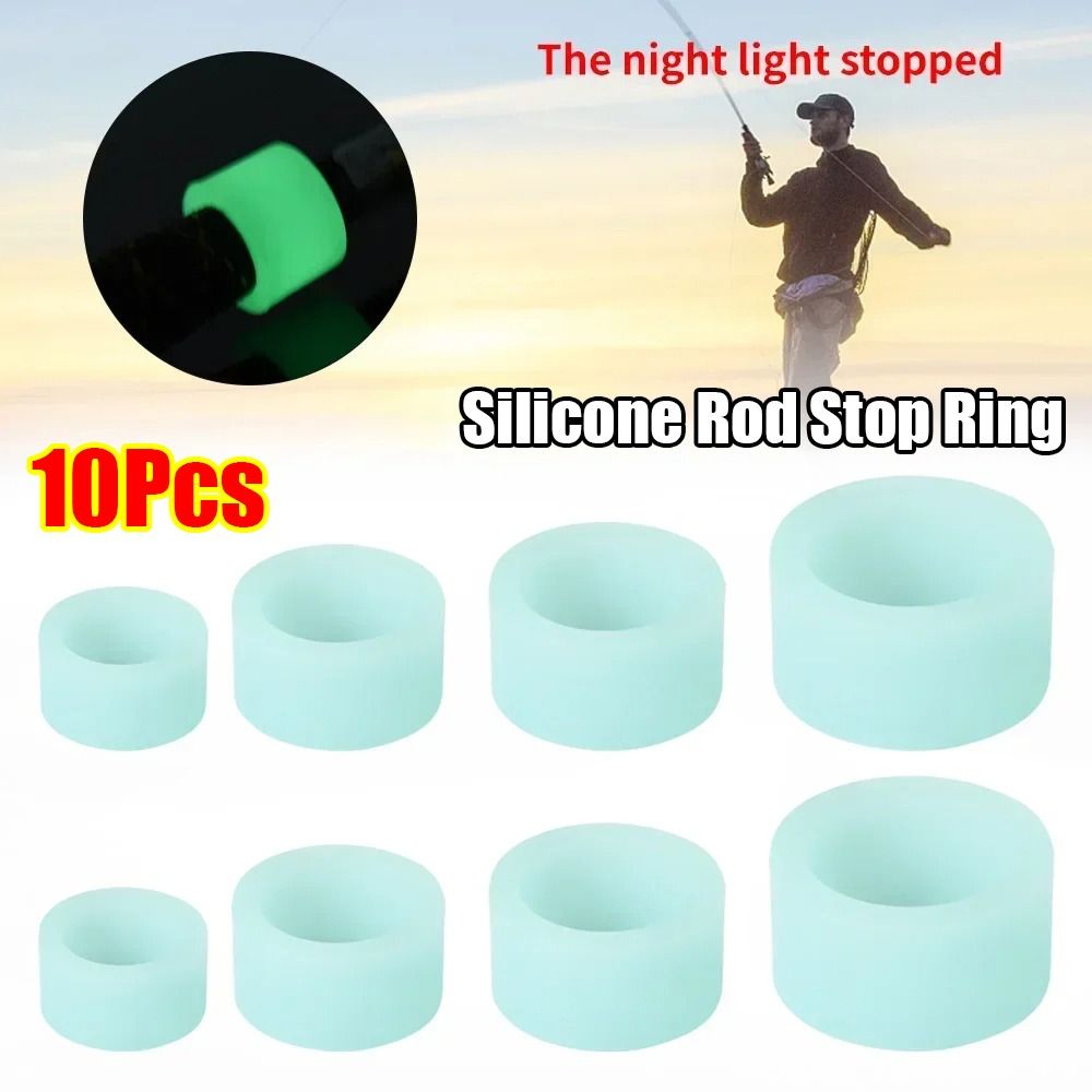 10Pcs Durable Silicone Fishing - Vape Band Silicone recension och pris
