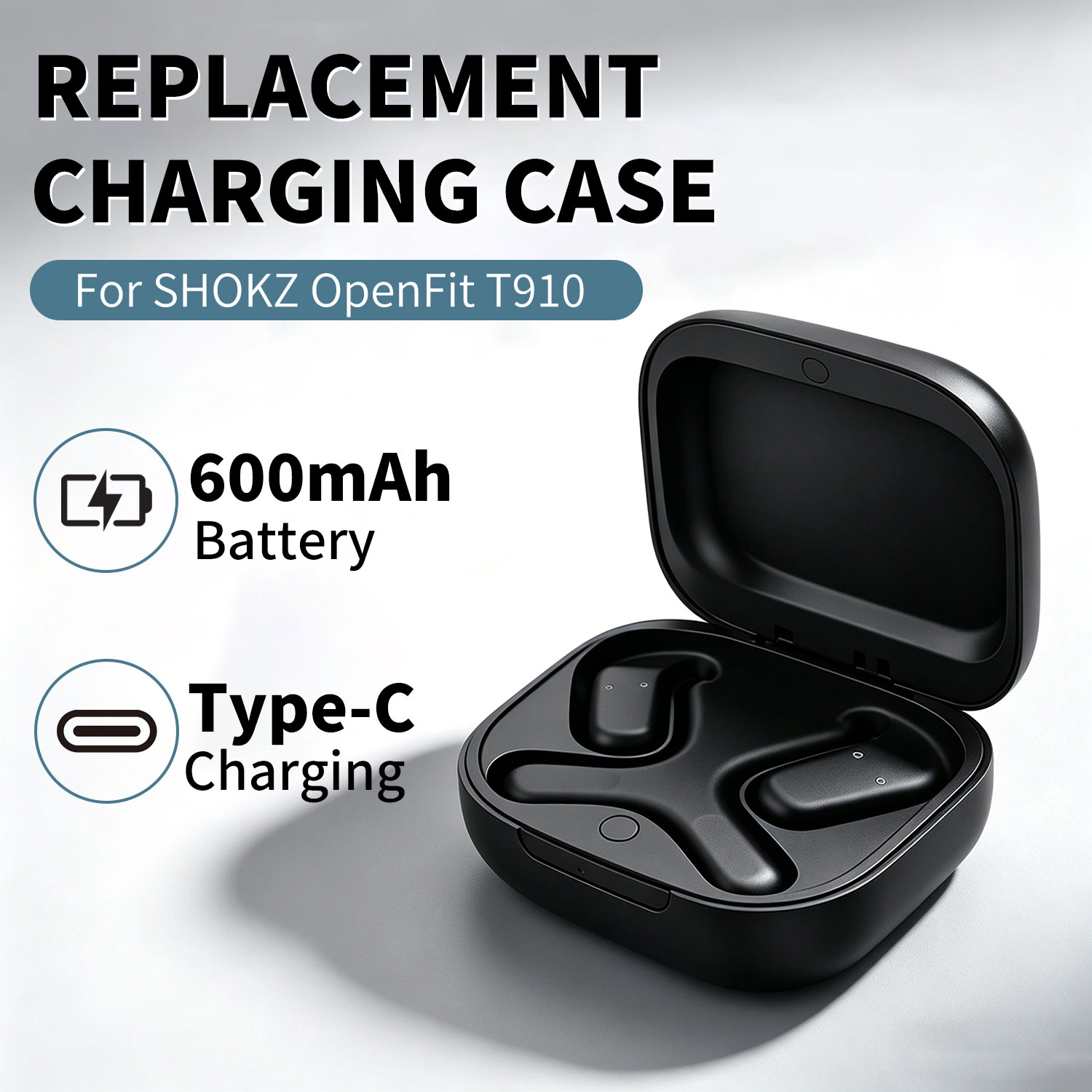 Replacement Charging Case For  - Battery Case Storage recension och pris