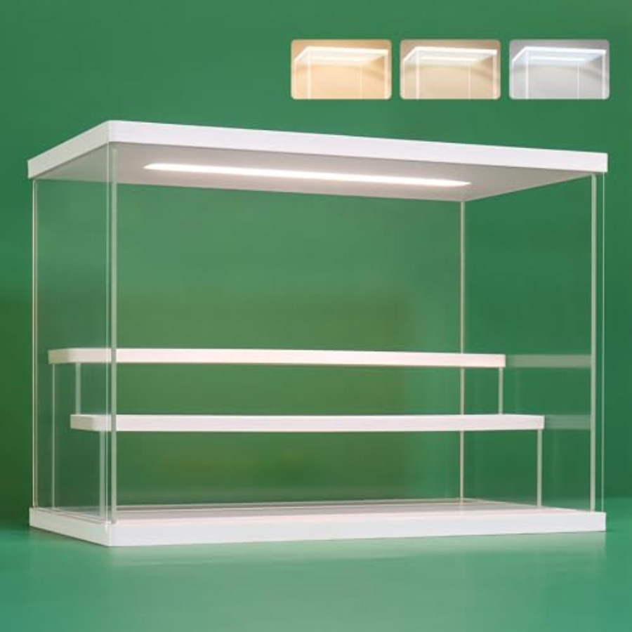 Clear Acrylic Display Case Sta - Battery Case Storage recension och pris