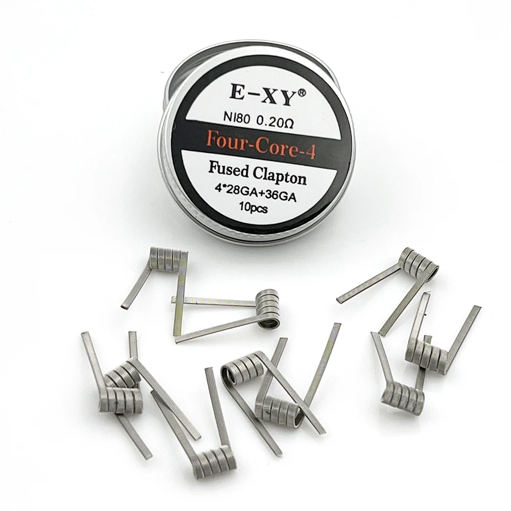 10pcs/box Ni80 Prebuilt Coil F - Coil Building Kit recension och pris